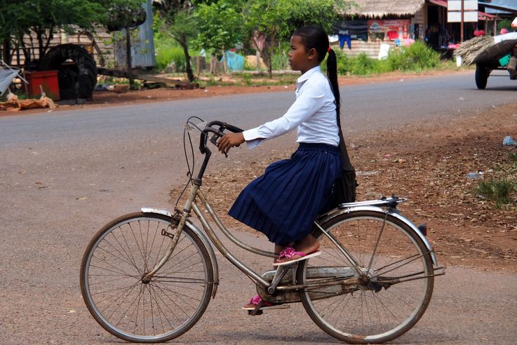 Bicyclettes à Siem Reap