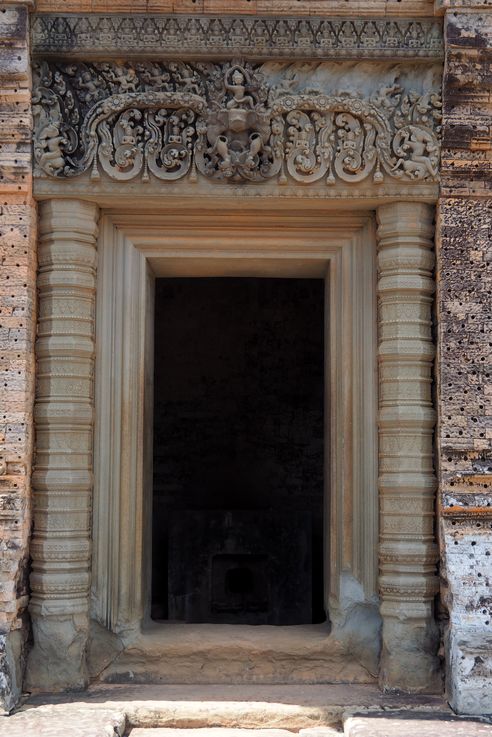 Porte au temple d'Angkor Eastern Mebon Oriental