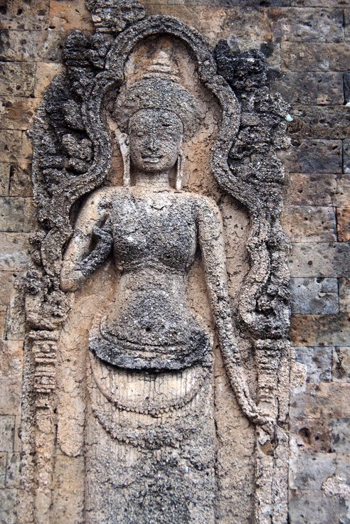 Apsara au temple d'Angkor Pre Rup