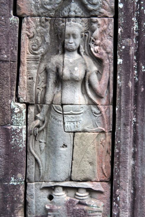 Apsara au temple d'Angkor Banteay Kde
