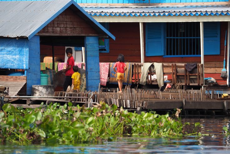 Le village flottant Prek Toal