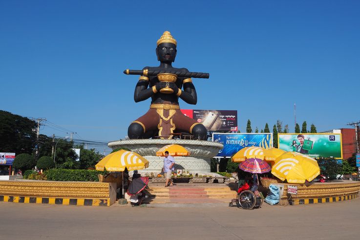 La statue de Dambang Kranhoung