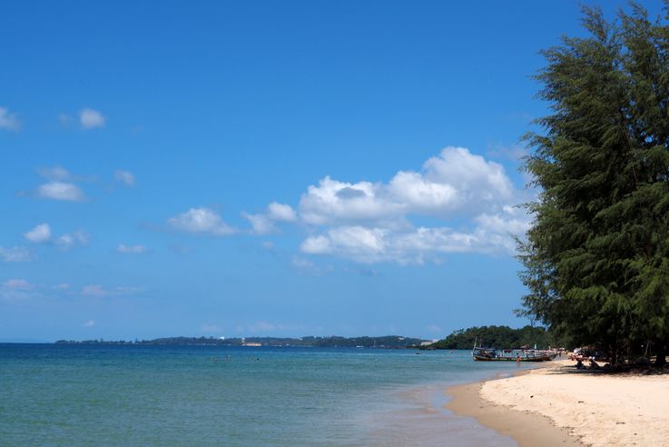 la plage Otres beach de Sihanoukville