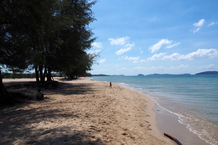la plage Otres beach de Sihanoukville