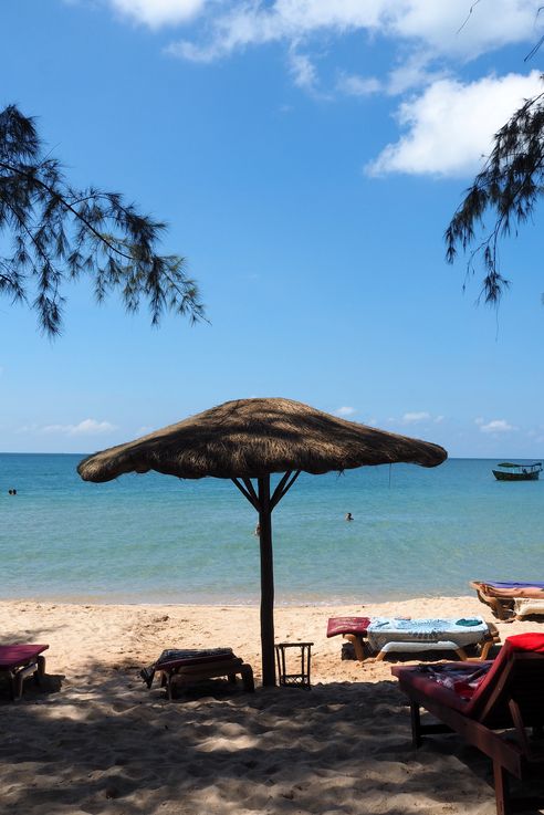 la plage Otres beach de Sihanoukville