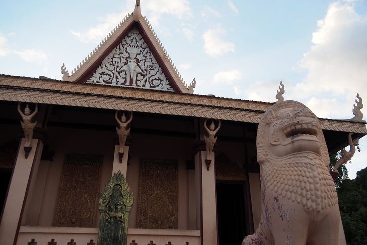 La pagode de Wat Phnom de Phnom Penh