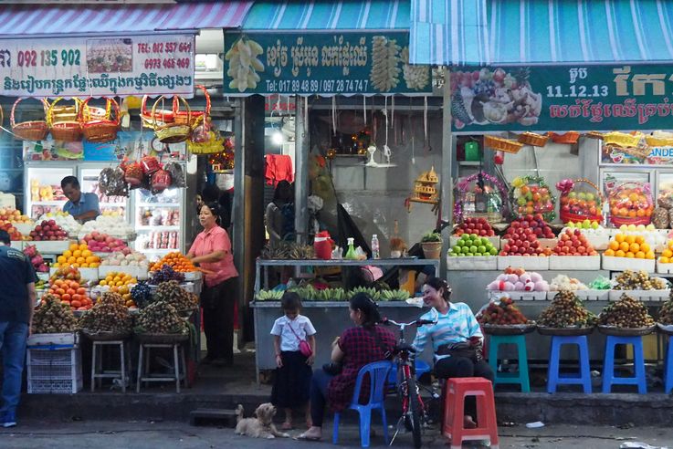Le marché russe de Phnom Penh