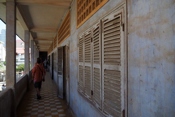 La prison S21, Tuol Sleng, à Phnom Penh