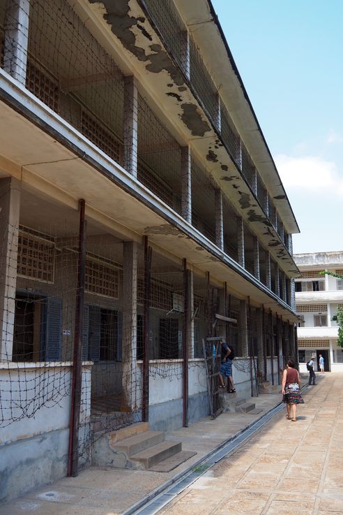 La prison S21, Tuol Sleng, à Phnom Penh