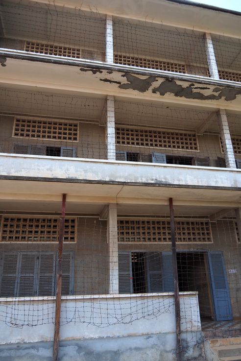 La prison S21, Tuol Sleng, à Phnom Penh