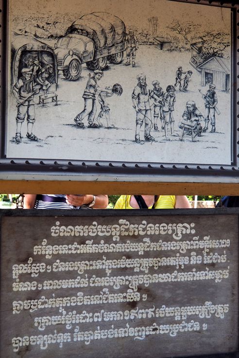 Killing Field, le camp d'extermination de Choeung Ek à Phnom Penh