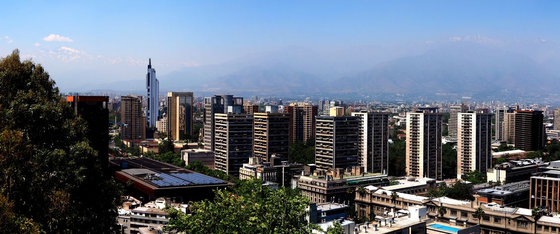 Le cerro Santa Lucia à Santiago