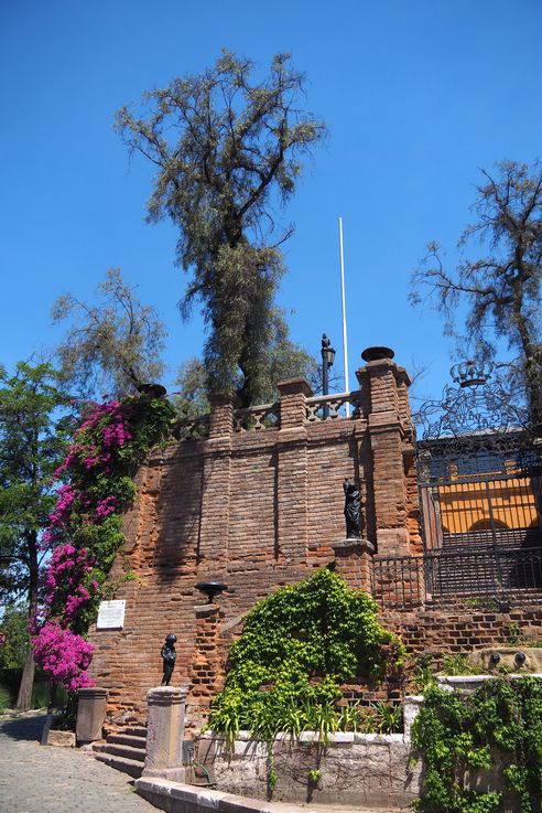 Le cerro Santa Lucia à Santiago