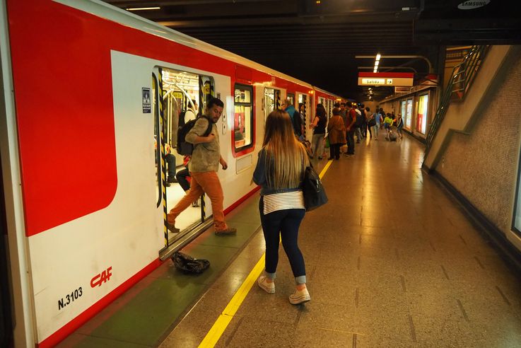 Le métro de Santiago