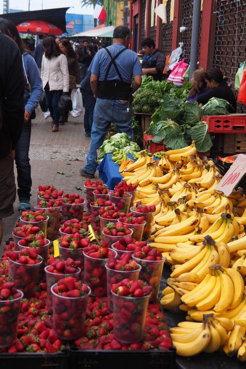 Le marché de Valparaíso