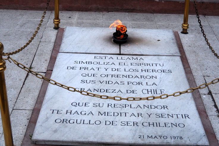 Monument Heroes de Iquique à Valparaíso