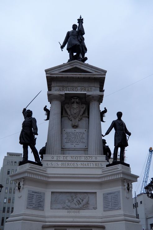 Monument Heroes de Iquique à Valparaíso