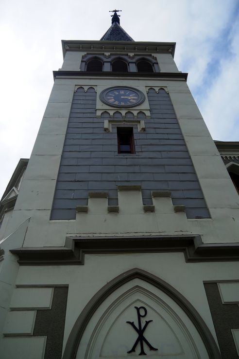 L'eglise lutérienne Santa Cruz de Valparaíso