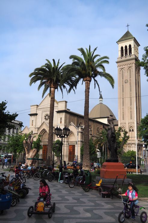 La cathédrale de Valparaíso