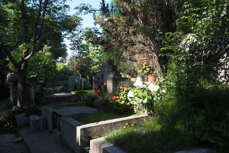 Le cementerio general à Santiago