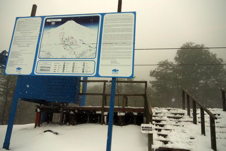 La station de ski du Villarrica