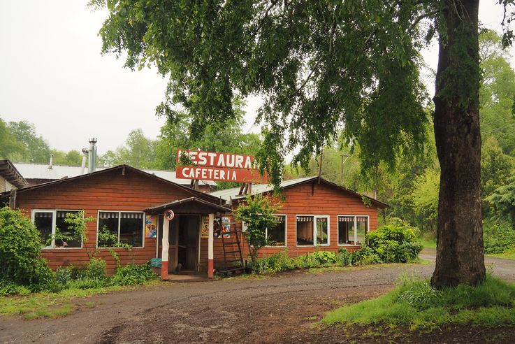 Au restaurant Los Castillos de Pucon