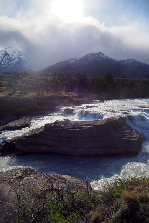 Cascada del Paine - Torres del Paine