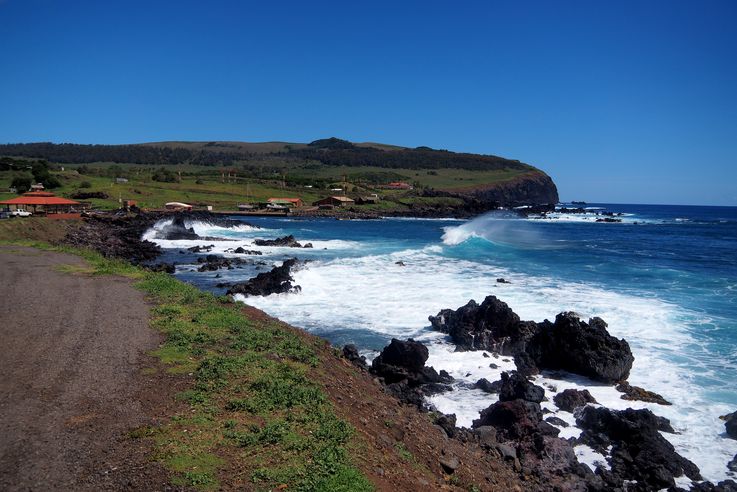 Le camping Mihinoa sur l'île de Pâques