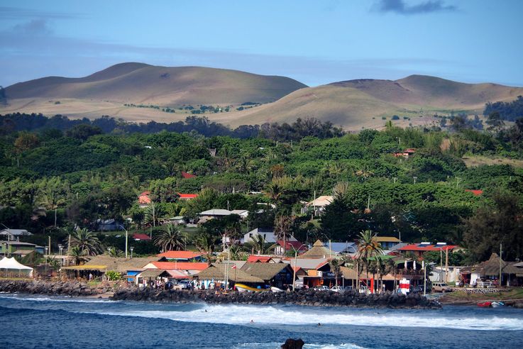 Hanga Roa sur l'île de Pâques