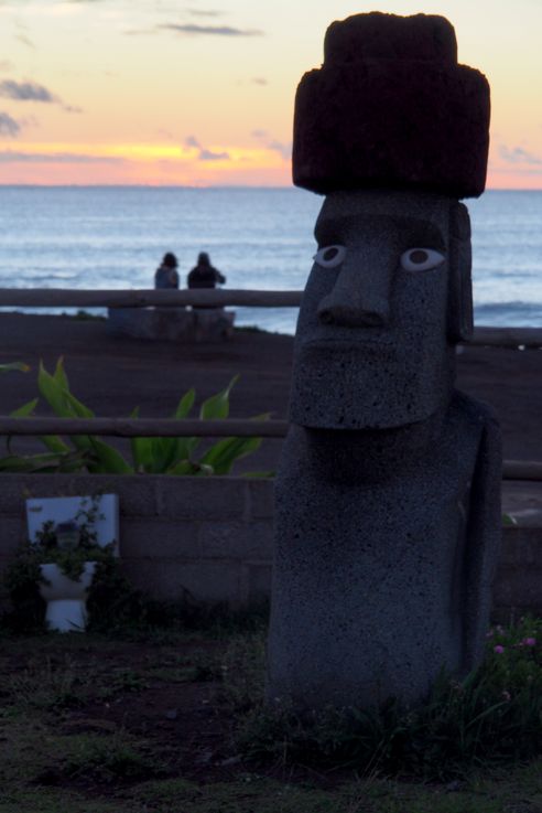 Le camping Mihinoa sur l'île de Pâques