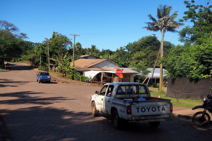 Calle Te Pito o Te Henua - Hanga Roa - île de Pâques