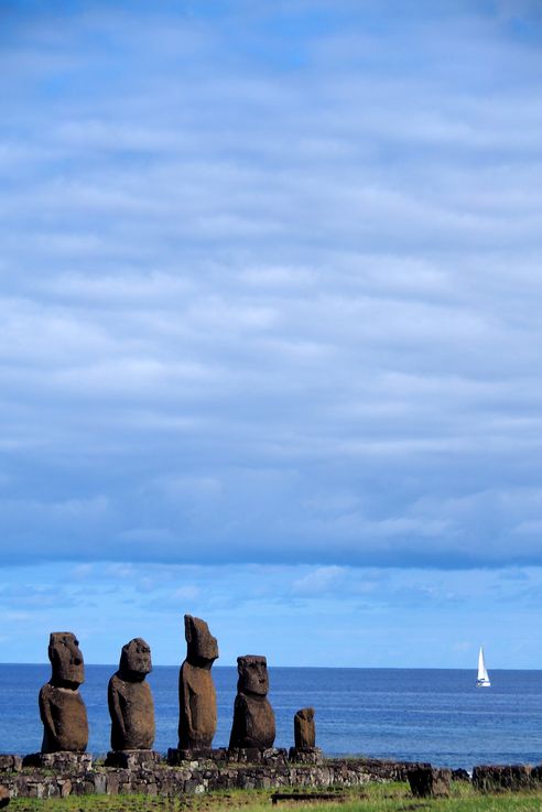 Ahu Tahai - l'île de Pâques