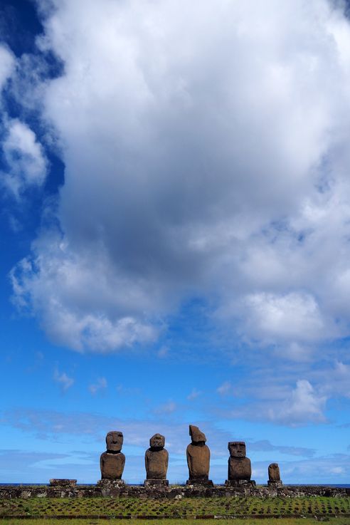 Ahu Tahai - l'île de Pâques