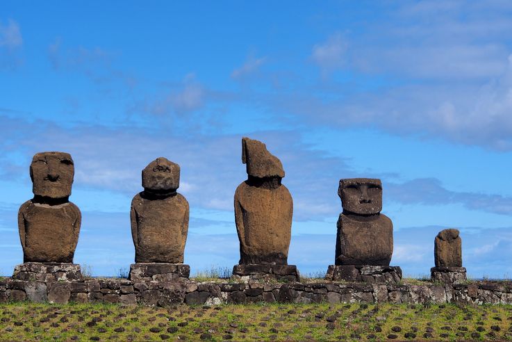 Ahu Tahai - l'île de Pâques