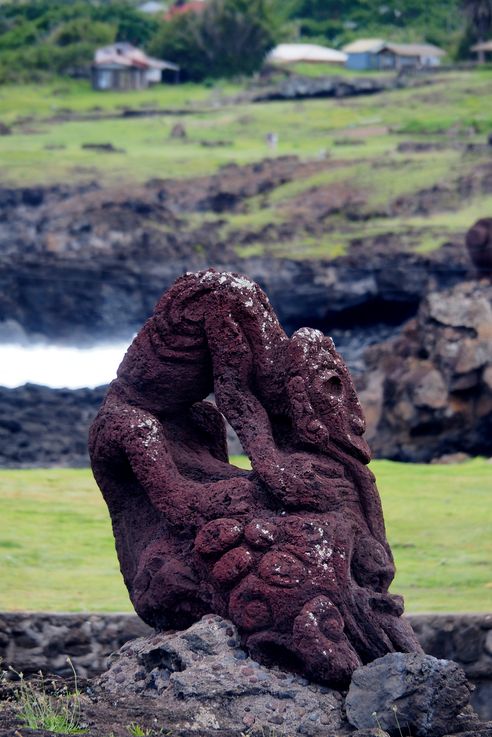 Hanga Roa sur l'île de Pâques