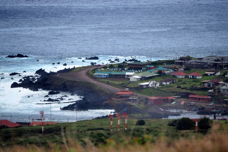 Le camping Mihinoa sur l'île de Pâques