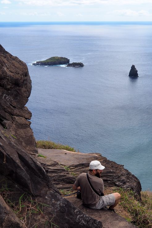 Le volcan Rano Kau - l'île de Pâques