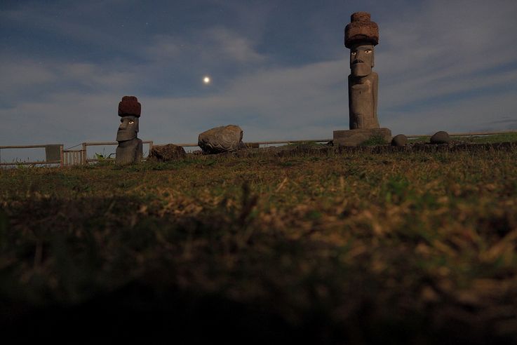 Le camping Mihinoa sur l'île de Pâques