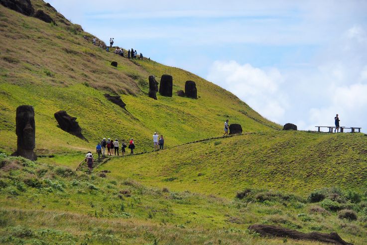 Rano Raraku - l'île de Pâques