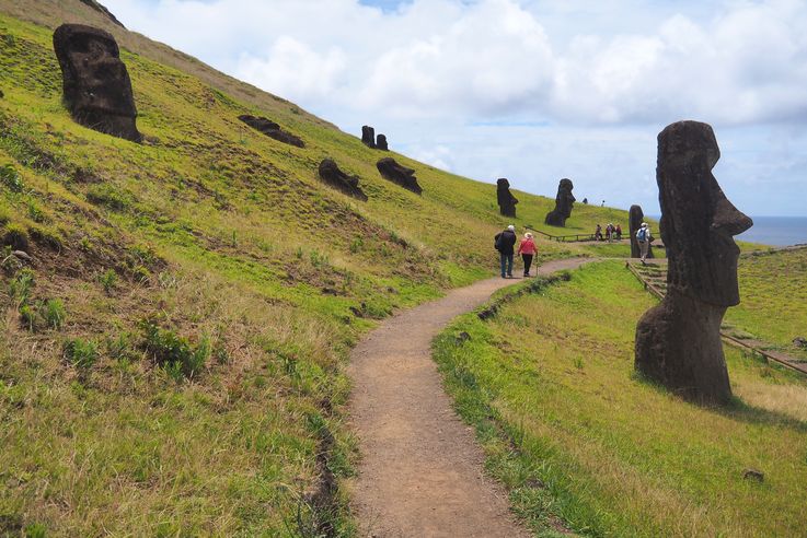 Rano Raraku - l'île de Pâques