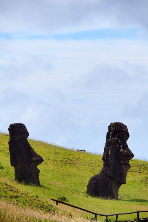 Rano Raraku - l'île de Pâques