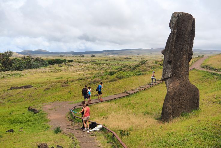 Rano Raraku - l'île de Pâques