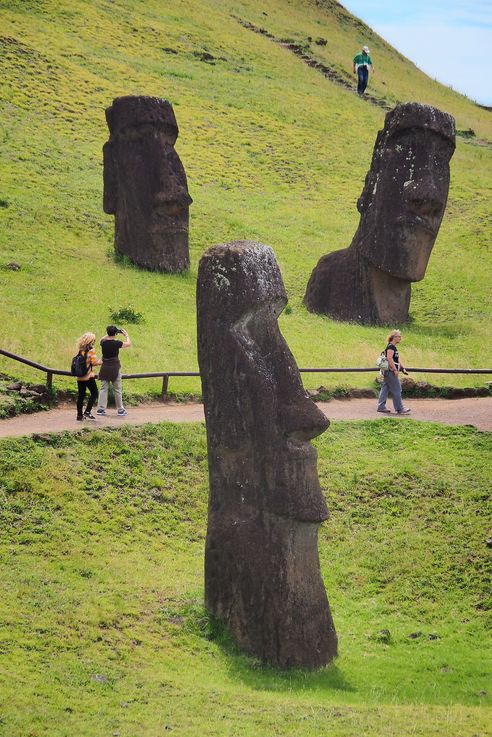 Rano Raraku - l'île de Pâques