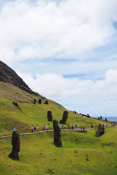 Rano Raraku - l'île de Pâques