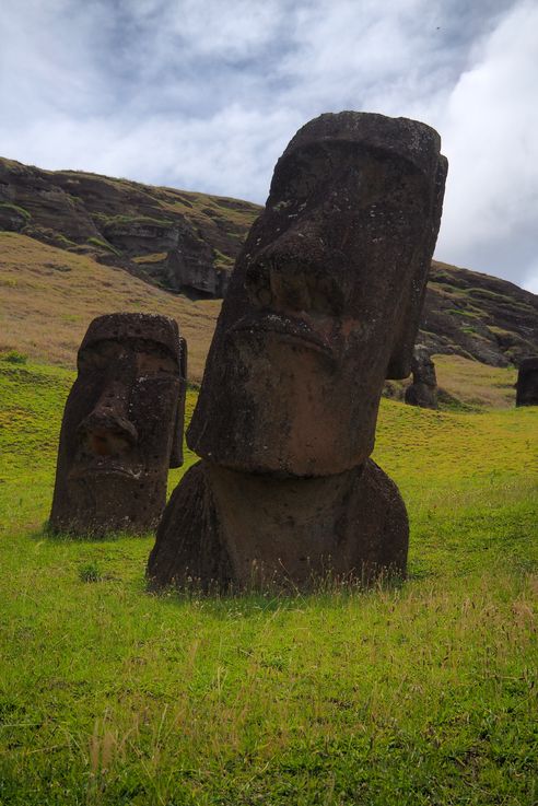 Rano Raraku - l'île de Pâques