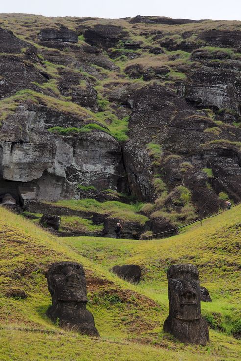 Rano Raraku - l'île de Pâques