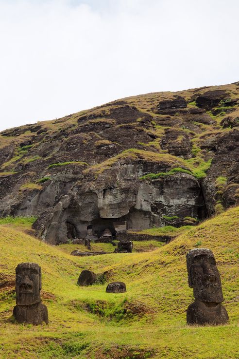 Rano Raraku - l'île de Pâques