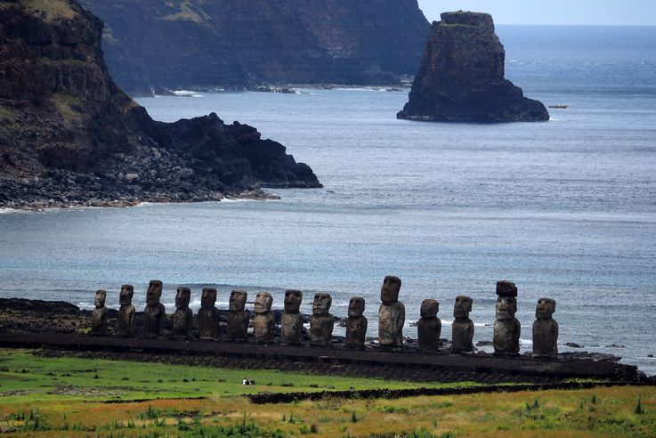 Rano Raraku - l'île de Pâques