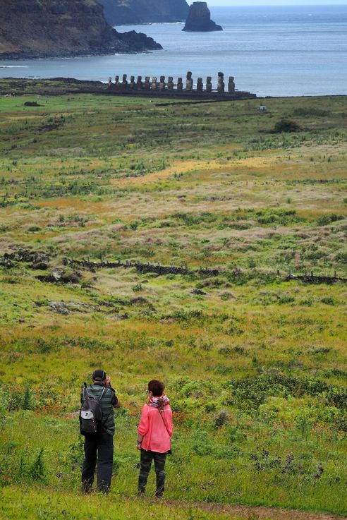 Rano Raraku - l'île de Pâques