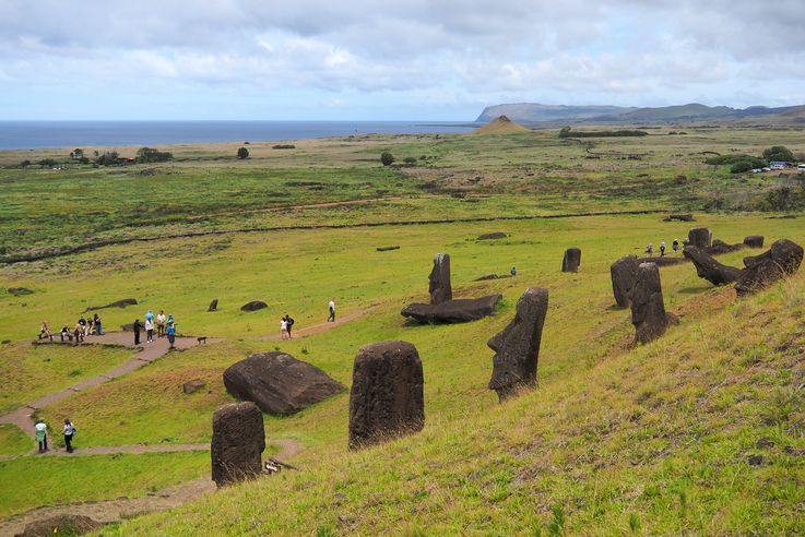 Rano Raraku - l'île de Pâques